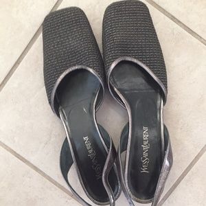 Yves Saint Laurent Slingbacks